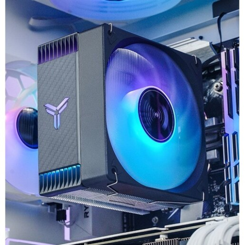 Кулер JONSBO CR-1000 Evo Color LGA1700/1200/115X/AM5/AM4 черный (TDP 220W, PWM, 120mm Dynamic Multi-Color LED Fan, 4 тепловые трубки, 4-pin) Retail