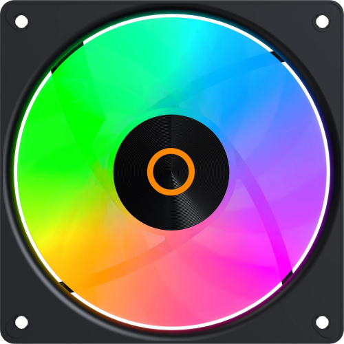Вентилятор Ocypus Gamma F12 Elite BK ARGB 3 in 1, 120x120x25mm, 4-Pin PWM, 600-1800 RPM, 26 DBA Max, Hydro Bearing