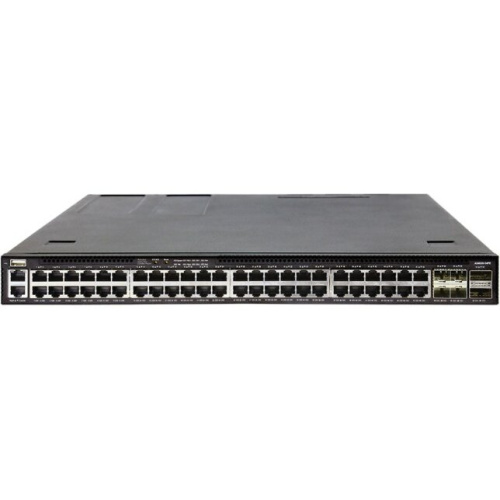 Коммутатор Edge-corE AS4630-54PE (4630-54PE-O-AC-F), 48-Port GE RJ45 port PoE++, 4x25G SFP+, 2 port 100G QSFP28 for stacking