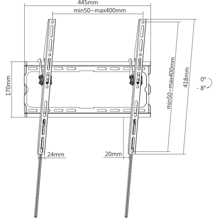 Кронштейн Kivi Basic-44T