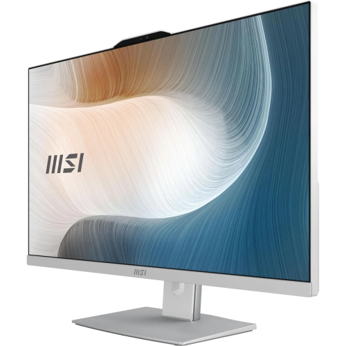 Моноблок MSI Modern AM272P 1M-685XRU (9S6-AF8232-1022) 27" Full HD Core 7 150U (1.8) 32Gb SSD1Tb Graphics noOS 120W клавиатура мышь Cam белый