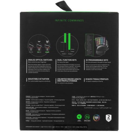 Кейпад проводная Razer Tartarus Pro