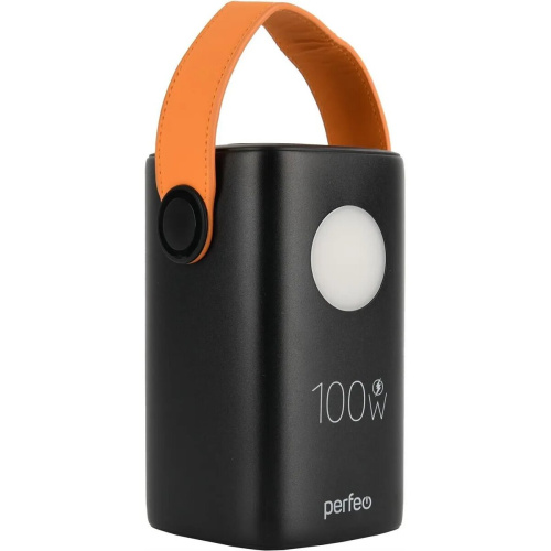 Powerbank Perfeo PF_E2268 Moon 100W 60000 mAh/LED дисплей/PD+QC 3.0/2Type-C/3 USB max 100W/Black