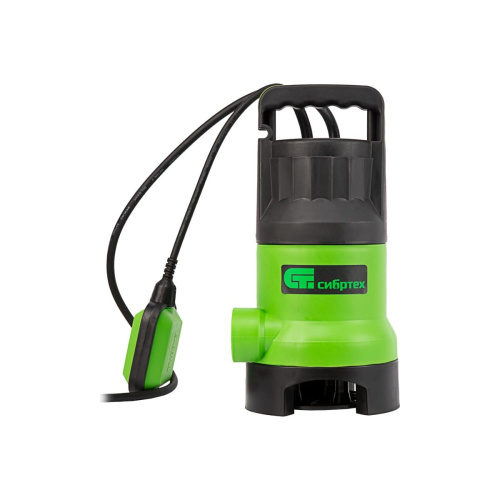 Дренажный насос СИБРТЕХ СДН800-35 для грязной воды, напор 9м, 13500л/ч 97265