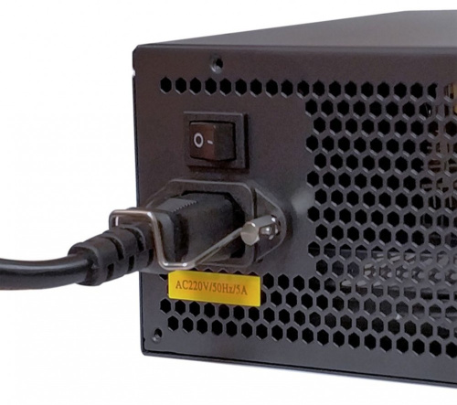 Блок питания Exegate EX221638RUS 500NPXE(+PFC), ATX, black, 12cm fan, 24+4pin, 6pin PCI-E, 3xSATA