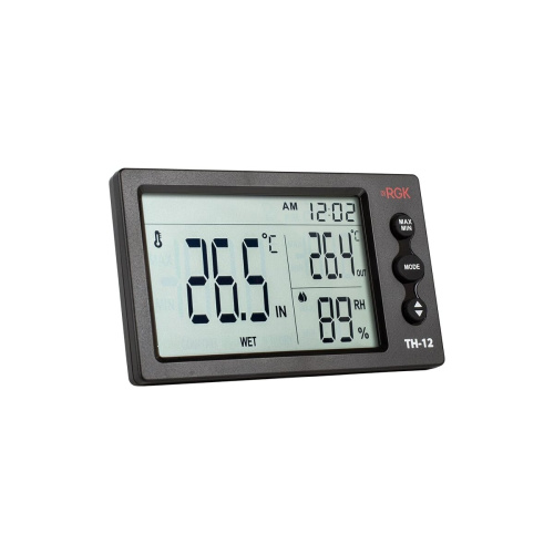 Термогигрометр RGK TH-12 (779272) с поверкой