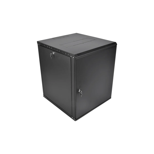 Шкаф коммутационный ЦМО ШРН-Эконом ШРН-Э-15.650.1-9005 настенный 15U 600x650мм черный