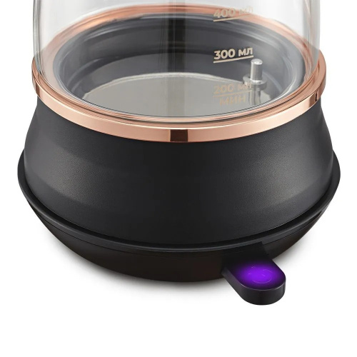 Электрическая турка Kitfort КТ-7503 черный/золотистый