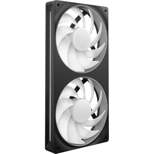 Кулер NZXT F240 RGB Core (RF-U24HF-B1) (120x120x25mm, 4-pin PWM, 75.12CFM, 30dBA, 2400RPM, Black, Single-Frame Fan Unit)