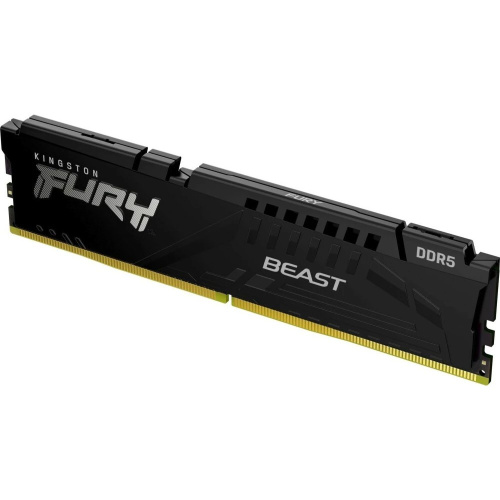 ОЗУ Kingston Fury Beast Black EXPO CL32 (KF564C32BBE-16) DDR 5 DIMM 16Gb PC51200, 6400Mhz, (retail)