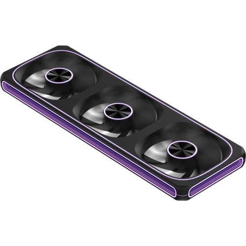 Вентилятор Formula Air Fusion 3 BK, ARGB 360х120x28 черный 4-pin 34.95дБ Ret
