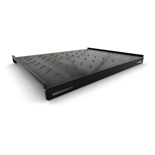 Полка стационарная Hyperline TSH3L-650-RAL9004 1U нагр.:20кг. 19" 650мм черный (1шт)