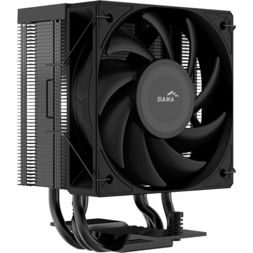 Кулер SAMA X30 (X30-BKWNYXOX-G) (180W, 4-pin PWM, 133.5mm, 3x6mm, 1x100mm, 50.1CFM, 35.2dBA, 2600RPM, S 1851/1700/1200/115X)
