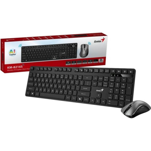 Комплект клавиатура и мышь Genius Smart KM-8216S RU 31340018402