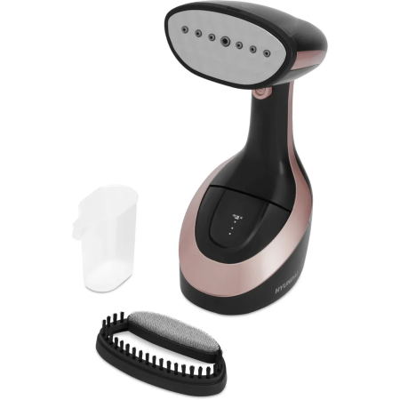 Отпариватель ручной Hyundai H-HS02127 черный/розовый