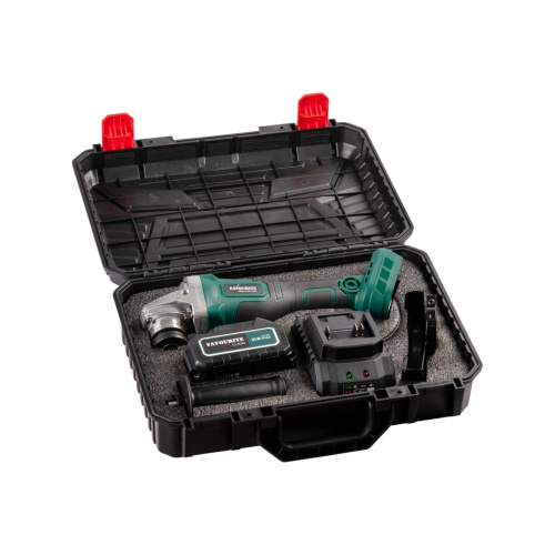 Углошлифовальная машина аккумуляторная Favourite OBS 21 FG 125C с акк и ЗУ