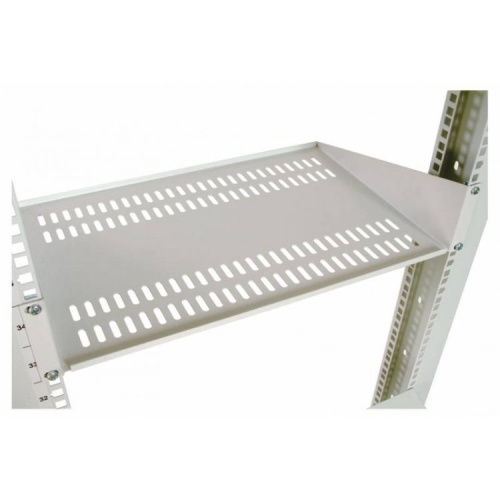 Полка стационарная Lanmaster TWT-RACK2-S4-8/80 серый нагр.80кг 19" 550мм (1шт)