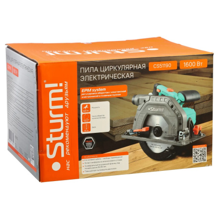 Пила циркулярная Sturm! CS51190