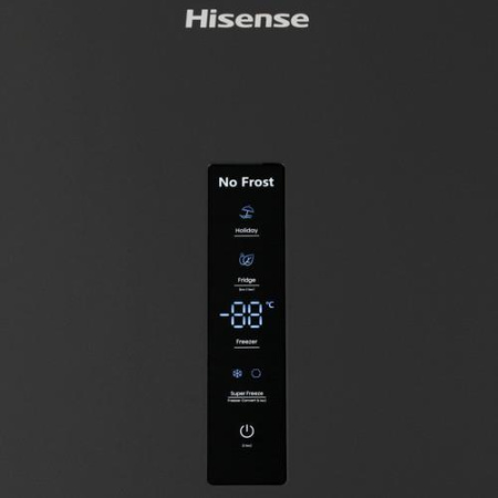 Холодильник с морозильником Hisense RM469N4AFD1 черный