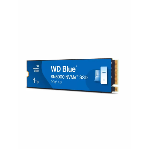SSD WD Blue (WDS100T4B0E) 1TB, NVMe, M.2 2280, PCI-E 4x4 (R/W - 5150/4900 MB/s)