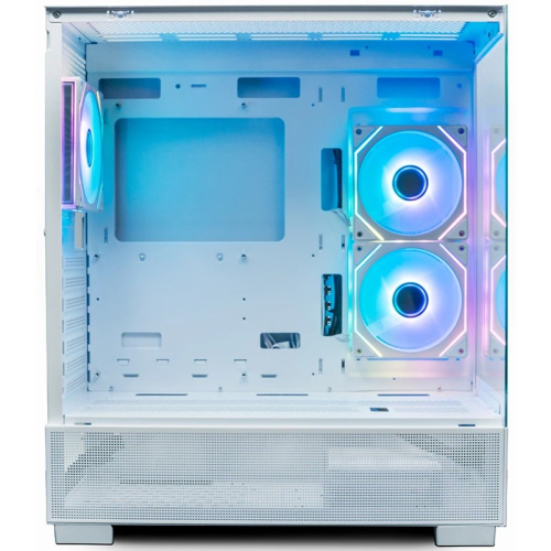 Корпус XASTRA Q500 3ARGB-C10 White (Q500-3FM12A-C10-WH) ATX/Aquarium/Screewless/ 3x120mm ARGB PWM FM fans/Argb+PWM HUB 10port