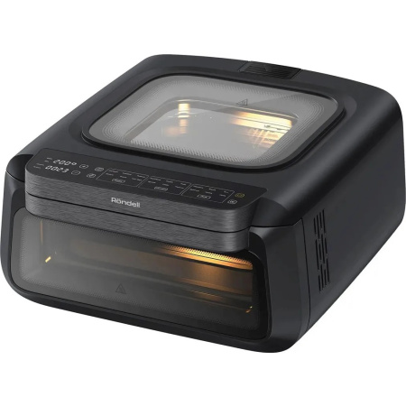 Аэрогриль Rondell RDE-AF111 черный/серебристый