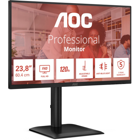 Монитор AOC 24E4U Black