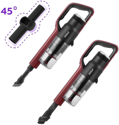 Пылесос Kitfort КТ-561 черный/красный