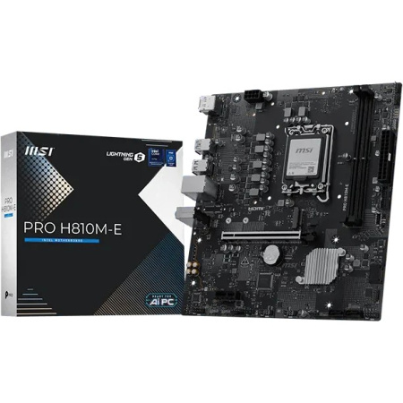 Материнская плата MSI Pro H810M-E