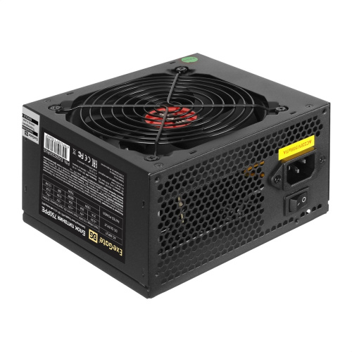 Блок питания ExeGate 750PPE EX292335RUS 750W (ATX, APFC, КПД 80 проц. (80 Plus), 12cm fan