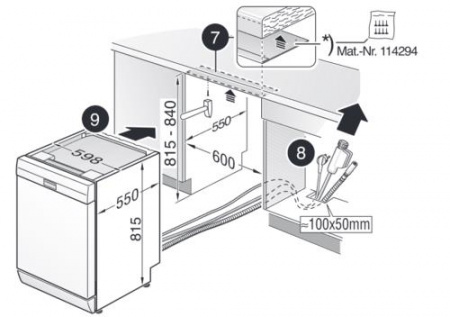 Посудомоечная машина Bosch SMS23DW01T белый