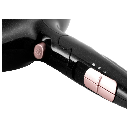 Фен SunWind SUHD 550 черный/розовое золото