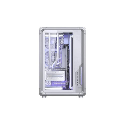 Корпус JONSBO X400 white, без БП, Midi-Tower, TG, no fan, 2xUSB-A 3.0 + 1xUSB-C 3.2, ATX, mITX