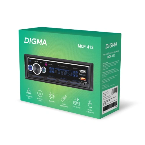 Автомагнитола Digma MCP-413