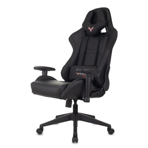 Кресло Zombie Viking 5 Aero Edition Black эко.кожа черный